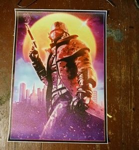 18in x 25in FALLOUT NEW VEGAS HD HIGH QUALITY INK VINYL PRINT